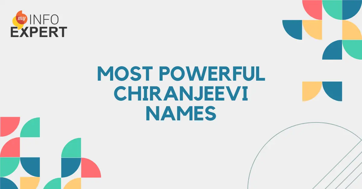 Most Powerful Chiranjeevi Names